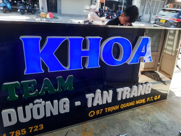 Gia Công Cắt, Khắc, Sản Xuất Bảng Hiệu