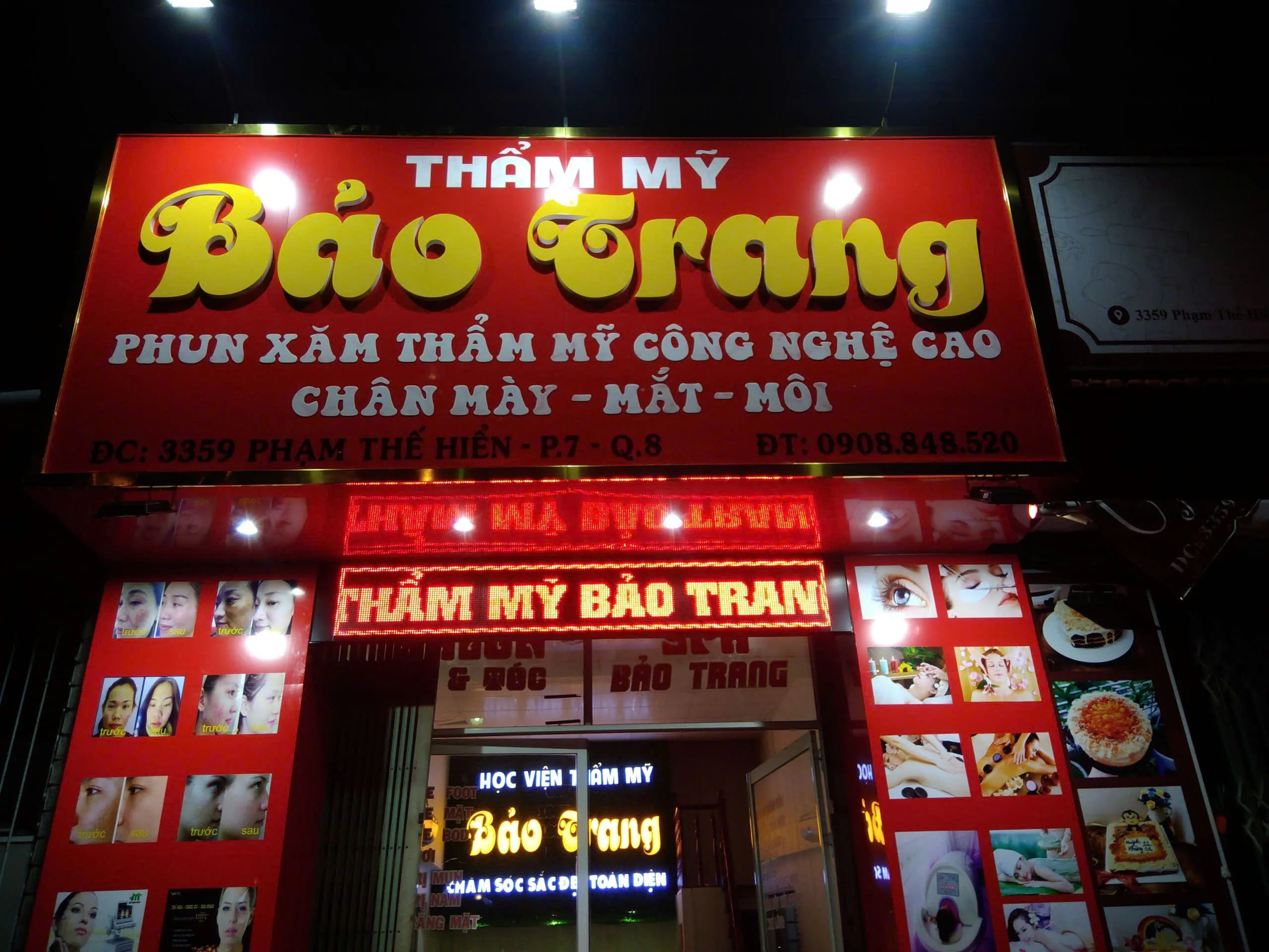 LÀM BẢNG HIỆU QUẢNG CÁO QUẬN 8 - NGUYỄN HÙNG